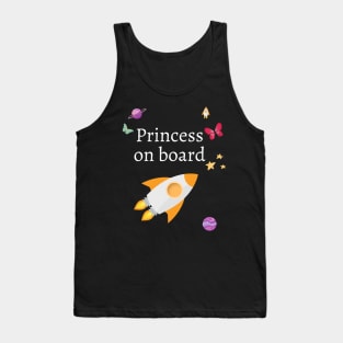 Princess on Board Tank Top